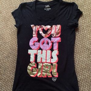 Justice girls shirts 10/12